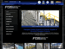 Tablet Screenshot of fiberglassgrating.com
